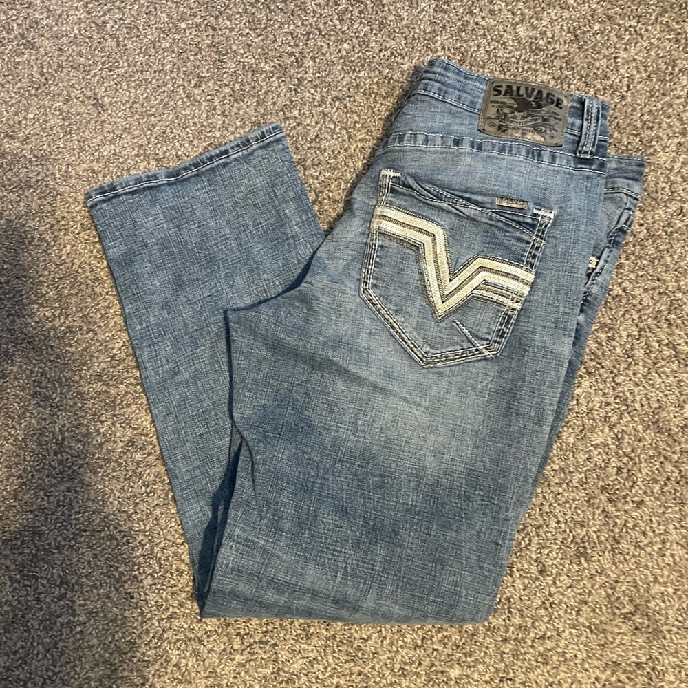 Men’s salvage jeans